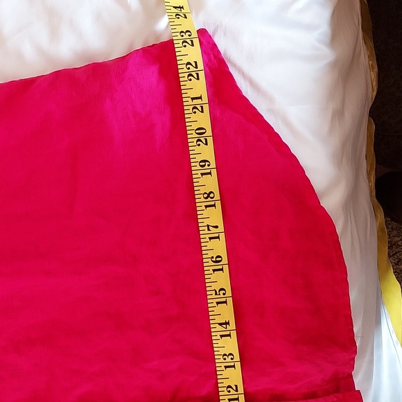 Lauren Ralph Lauren Women's Blouse Shirt Barbie Hot Pink 100% Linen Size L - Picture 8 of 16